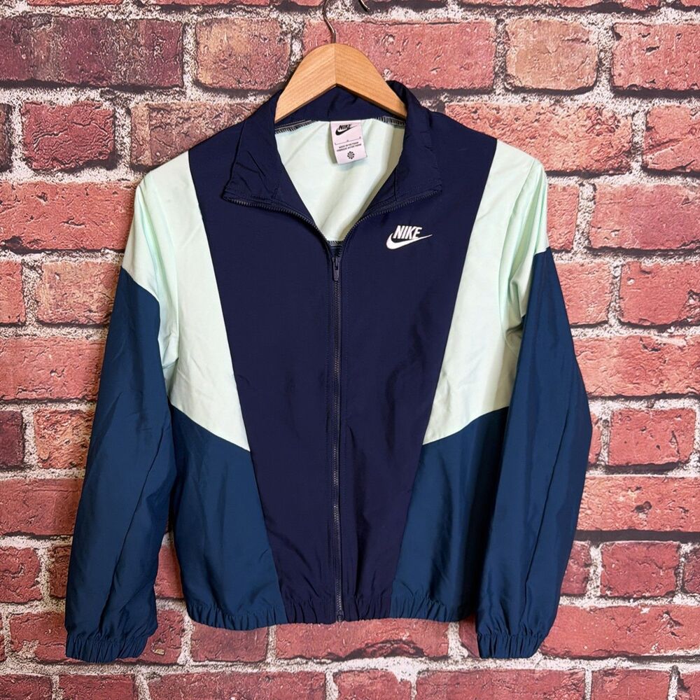 Nike Sportswear Kids L Woven Track Jacket Blue HQ9314